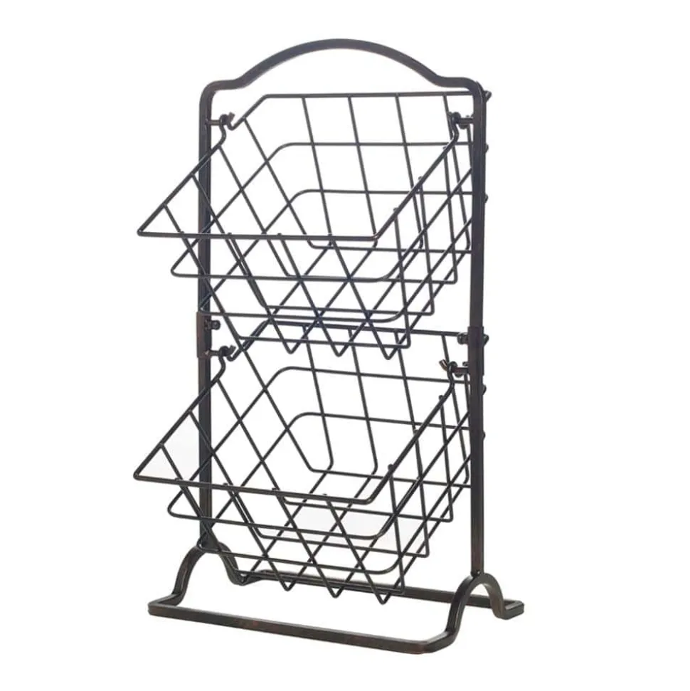 2 Tier Hanging Storage Baskets
