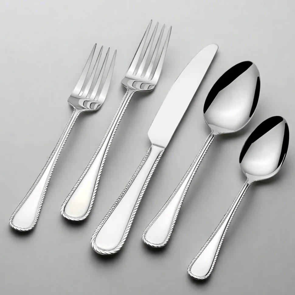 Adventure 51 Piece Flatware Set, Service for 8