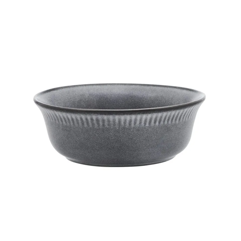 Amara Slate 6 Piece Dinnerware Bowl Set, Service for 2