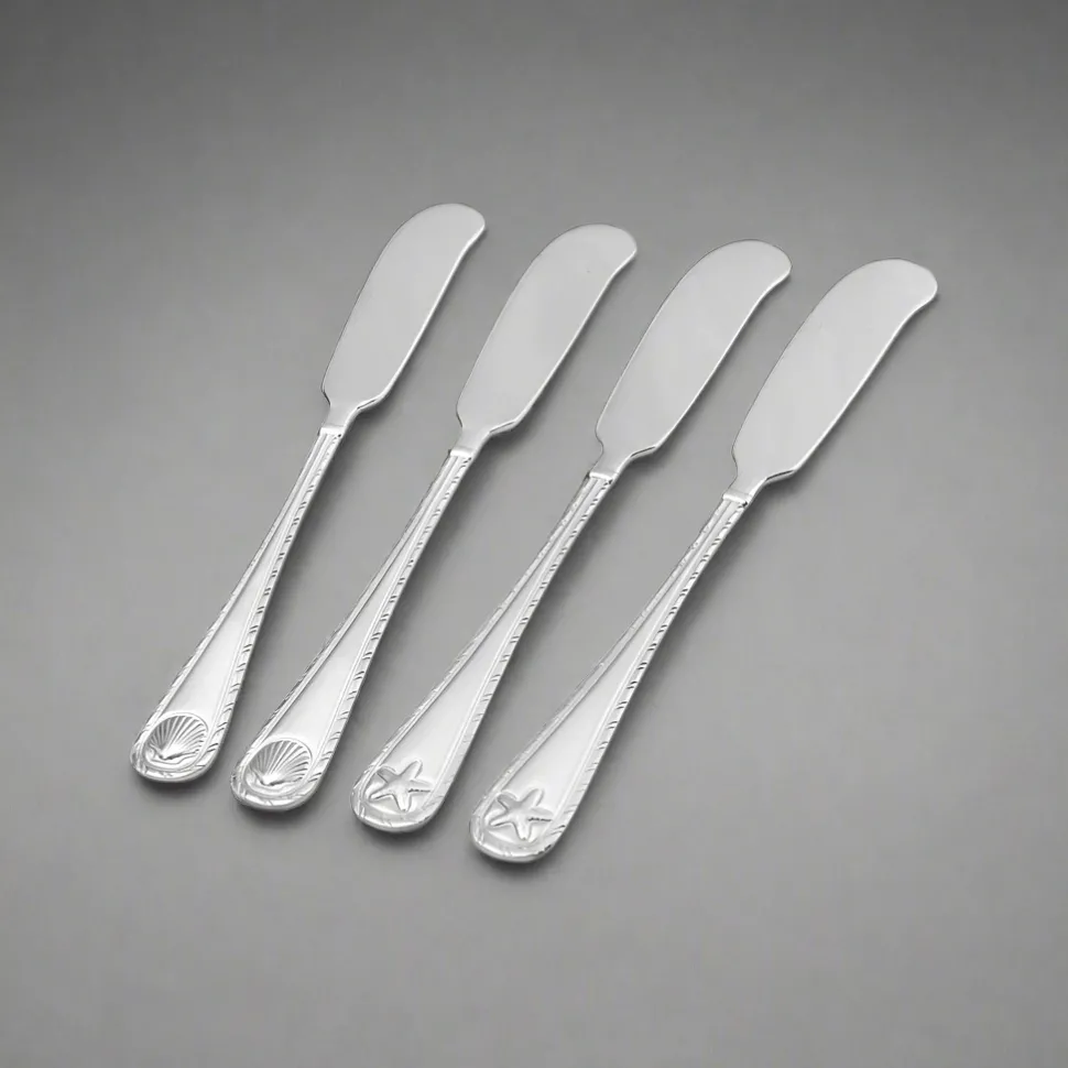 Antigua Frost Set of 4 Spreaders