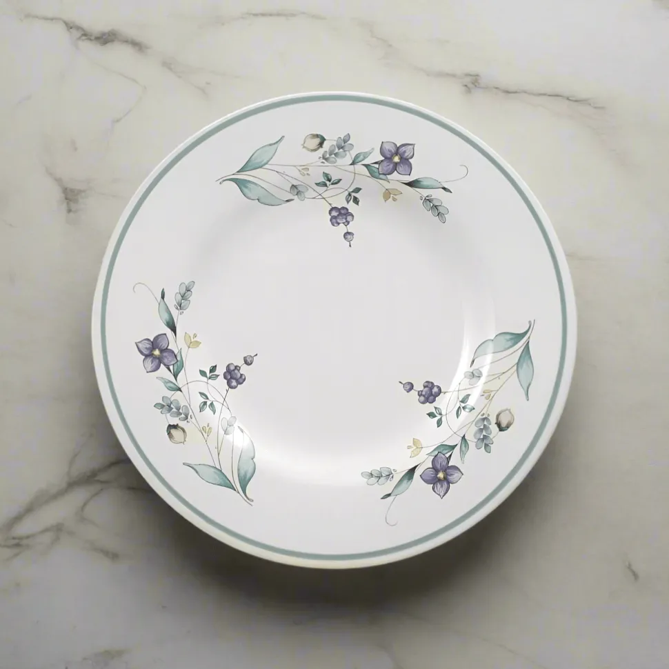 April Salad Plate