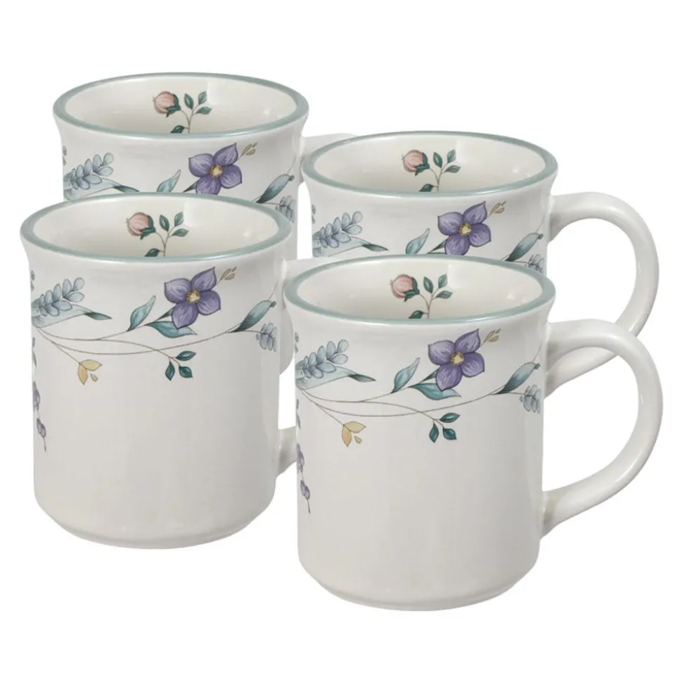 April Set of 4 Mugs