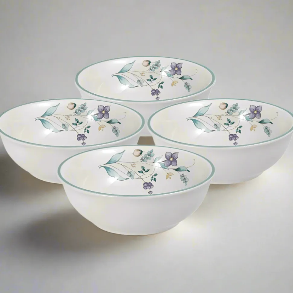 April Set of 4 Soup Cereal Bowls