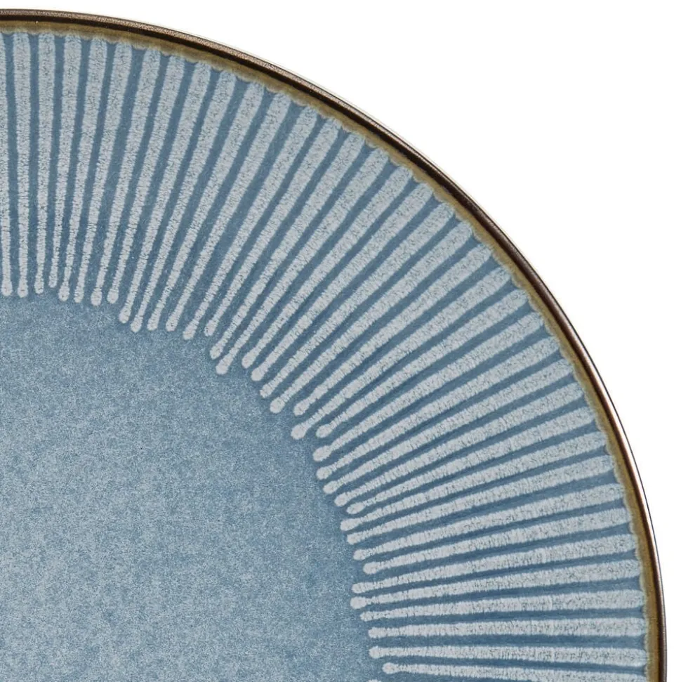 Arlie Blue 12 Piece Dinnerware Set, Service for 4