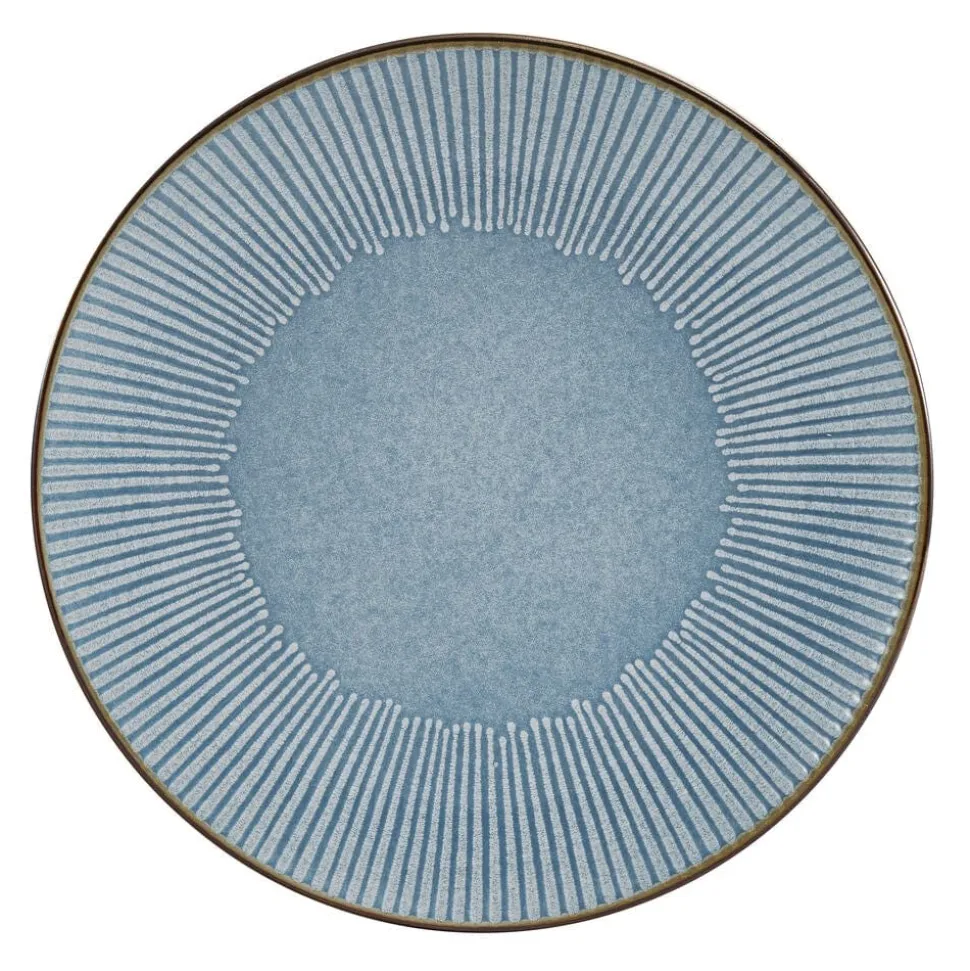Arlie Blue 12 Piece Dinnerware Set, Service for 4