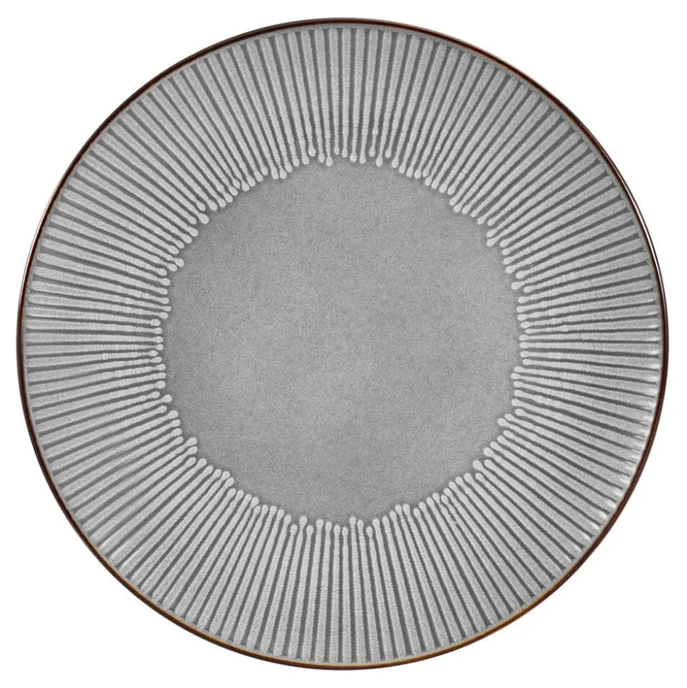 Arlie Gray 12 Piece Dinnerware Set, Service for 4