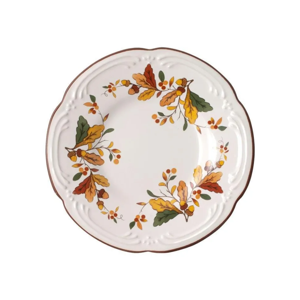 Autumn Berry Set of 8 Appetizer Plates