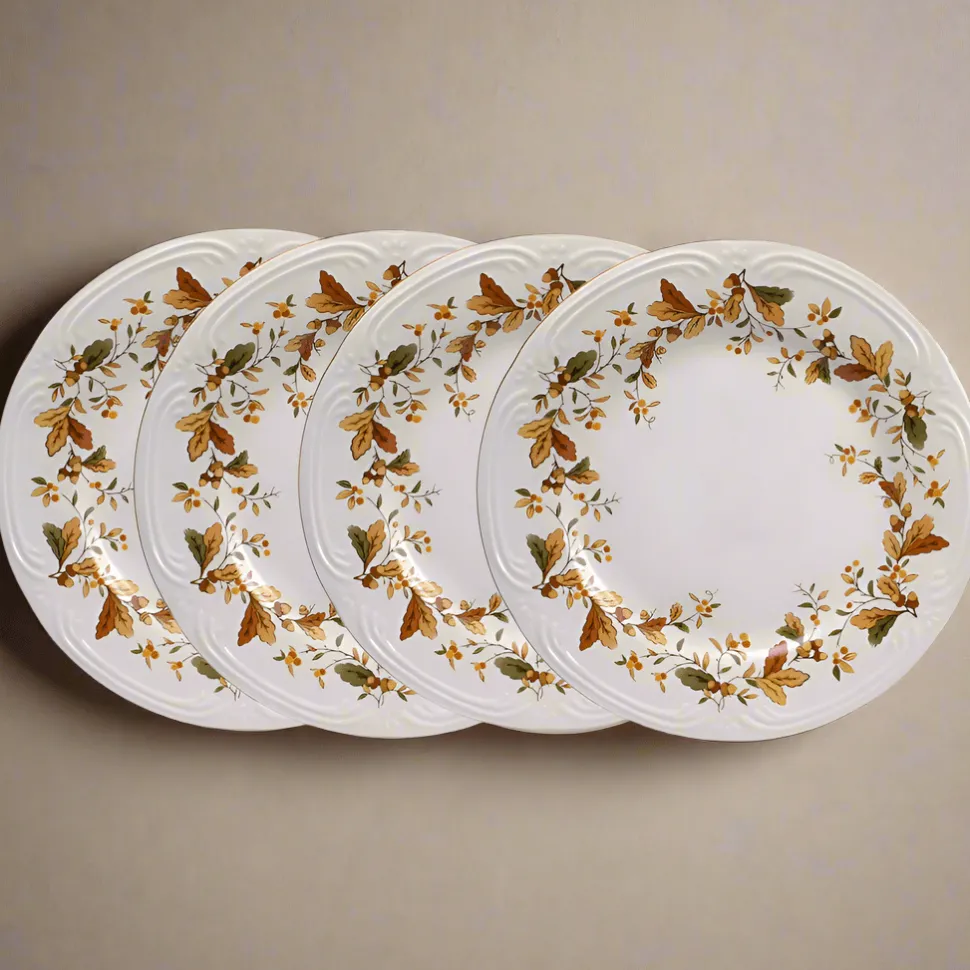Autumn Berry Set of 4 Dinner Plates