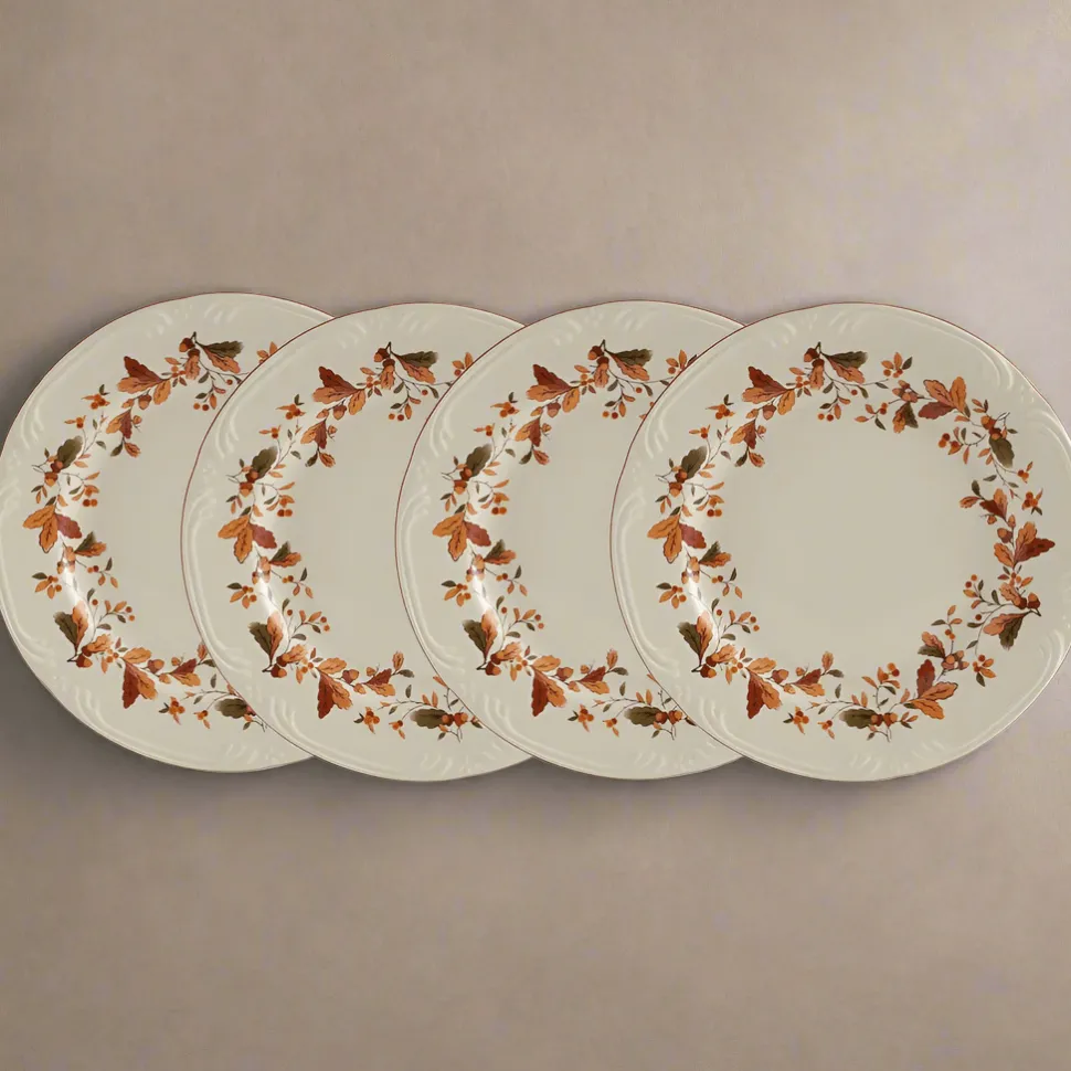 Autumn Berry Set of 4 Salad Plates