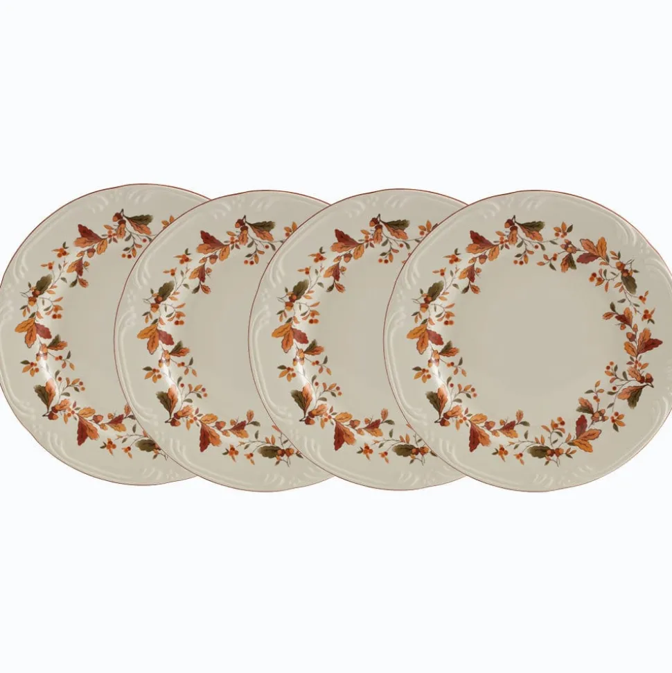 Autumn Berry Set of 4 Salad Plates