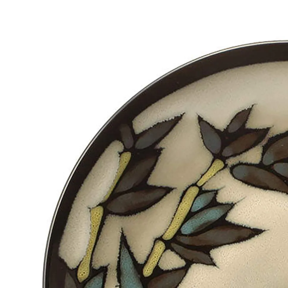 Belmont Round Blue Stalks Dinnerware Set