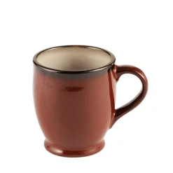Belmont Set of 4 Red Mugs