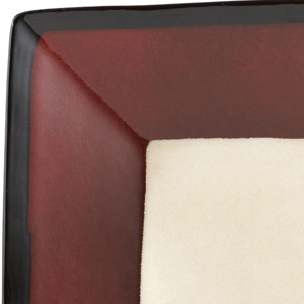 Belmont Square Red Vine Dinnerware Set