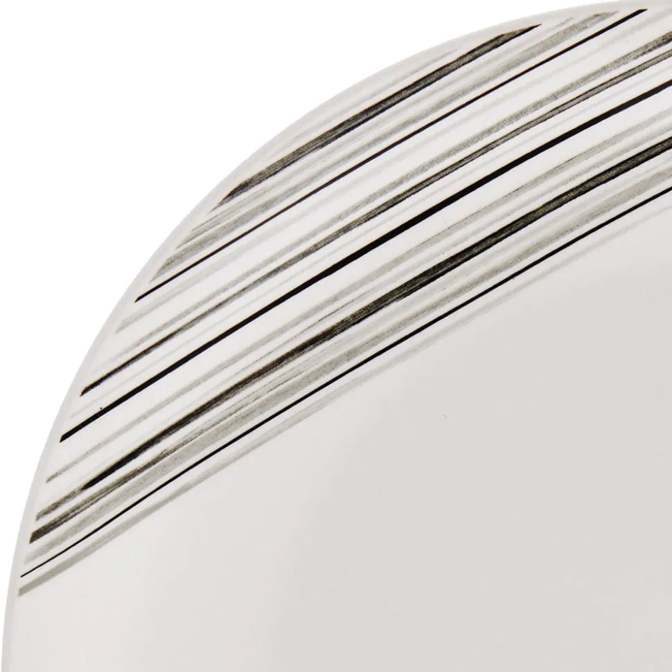 Brushed Lines 16 Piece Dinnerware Set, Service for 4