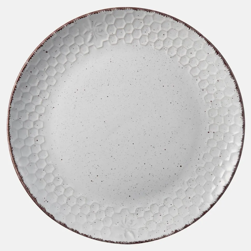 Bumble Bee White 16 Piece Dinnerware Set, Service for 4