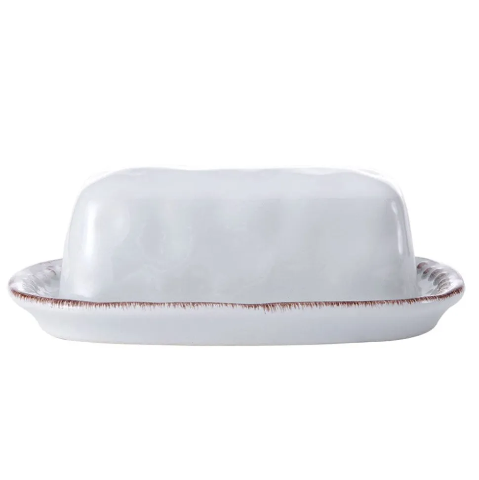 Canyon Bead Covered Butter Dish