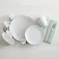 Canyon Bead Set of 4 Dinner Plates