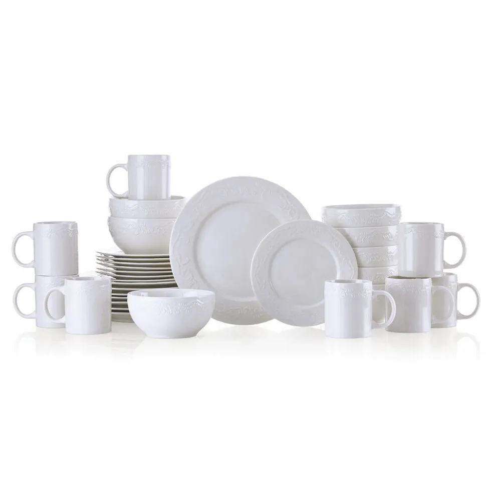 Charlotte 32 Piece Dinnerware Set, Service for 8