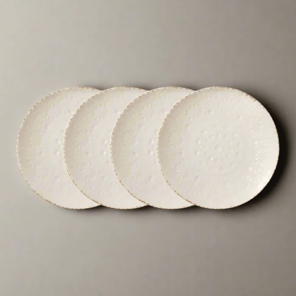 Chateau Cream Set of 4 Appetizer Plates