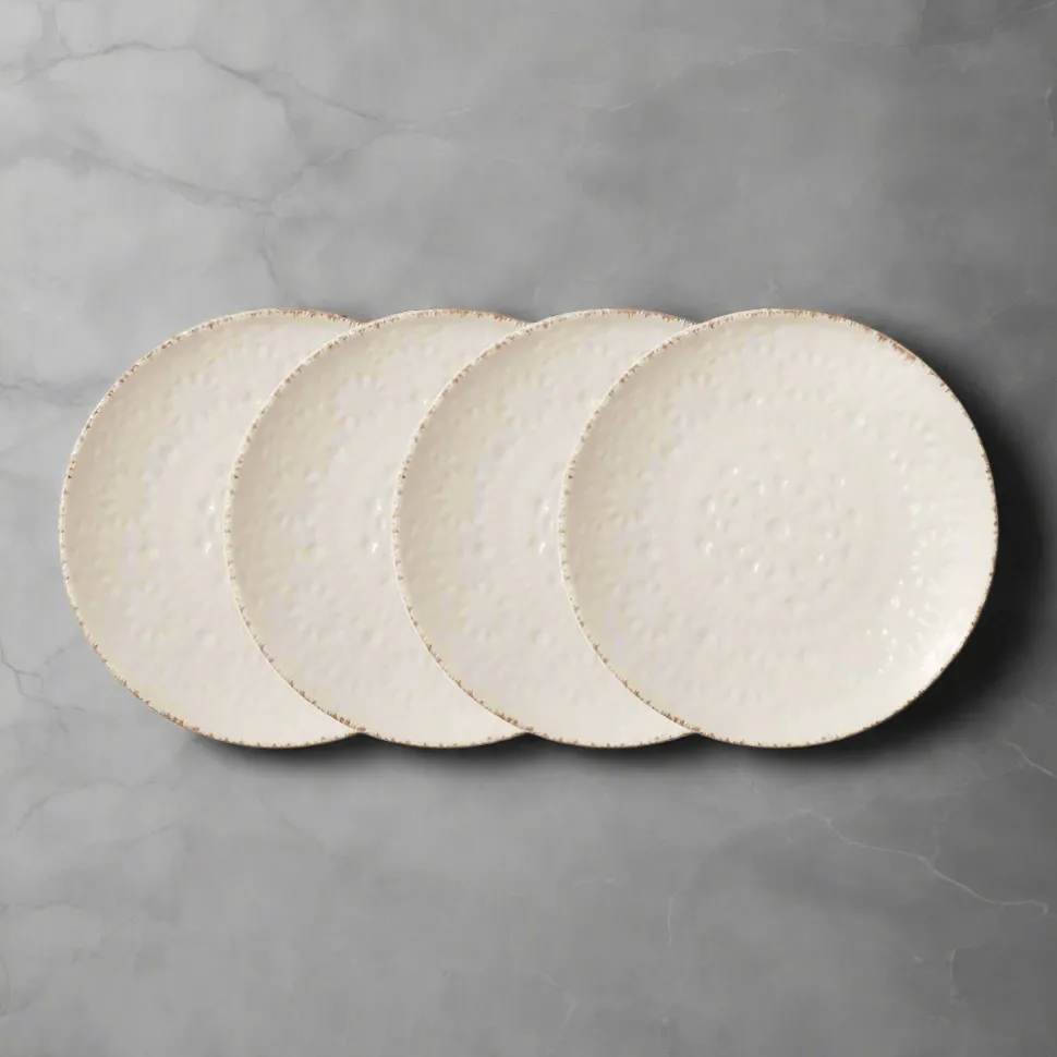 Chateau Cream Set of 4 Appetizer Plates