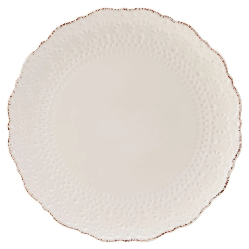 Chateau Cream Set of 4 Dinner Plates