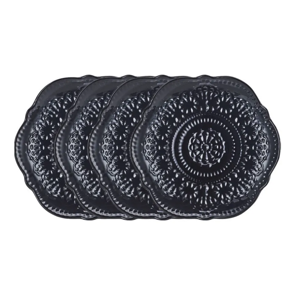 Chateau Midnight Set of 4 Salad Plates