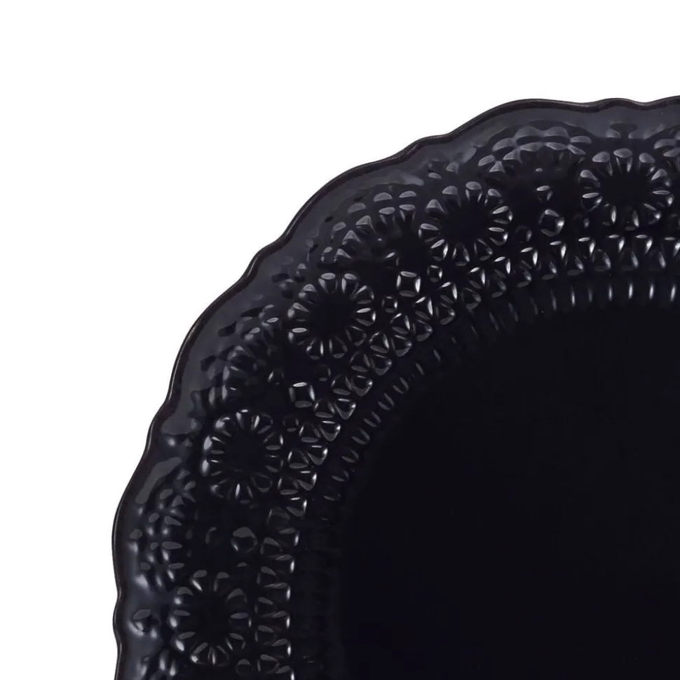 Chateau Midnight Set of 4 Dinner Plates