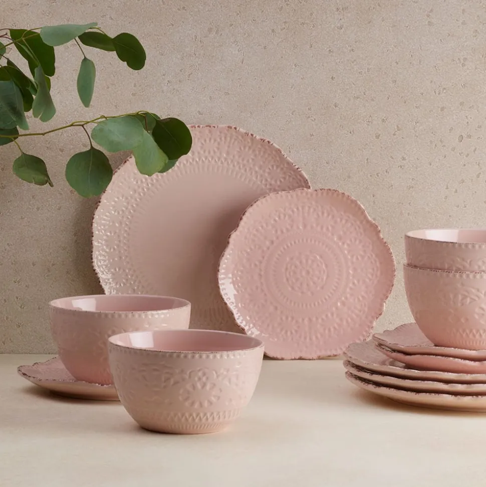 Chateau Pink Set of 4 Salad Plates