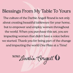 Darbie Angell Happy Spring Summer 9 piece Bowl Set, Service for 3