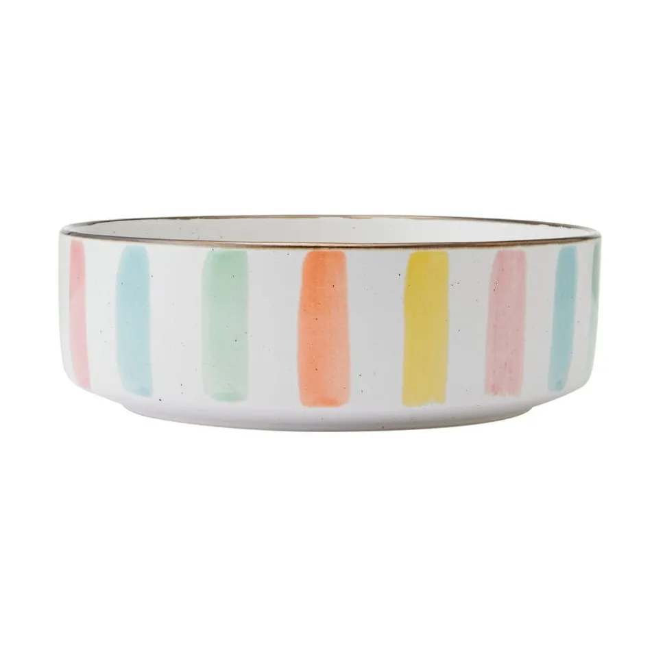 Darbie Angell Happy Spring Summer 9 piece Bowl Set, Service for 3