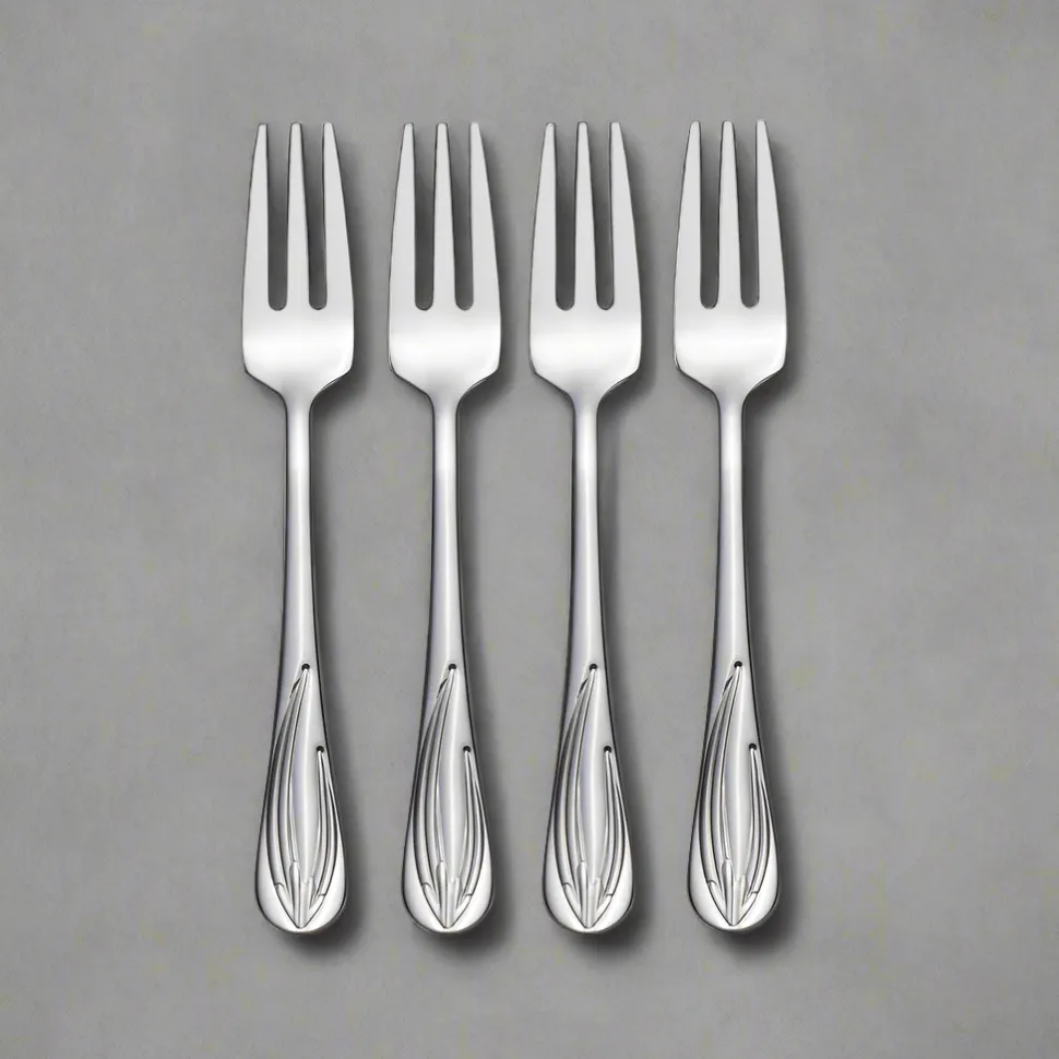 Darbie Angell Wings Set of 4 Appetizer Forks