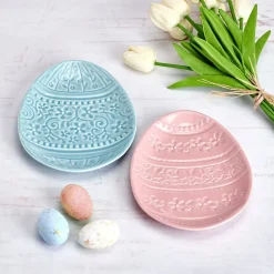 Easter Egg Pink Plate