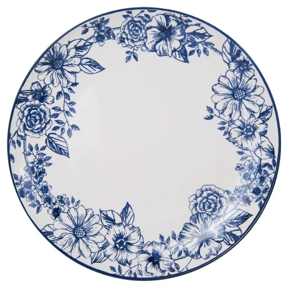 Gabriela Blue Set of 4 Dinner Plates