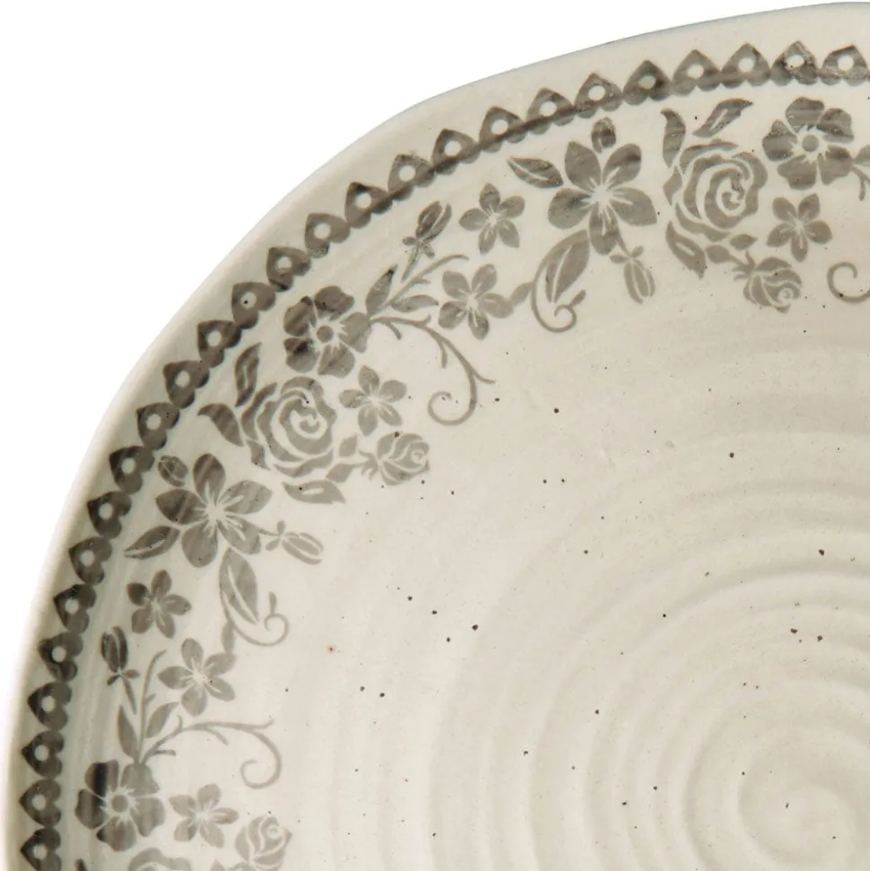 Hayden Grey 12 Piece Dinnerware Set, Service for 4