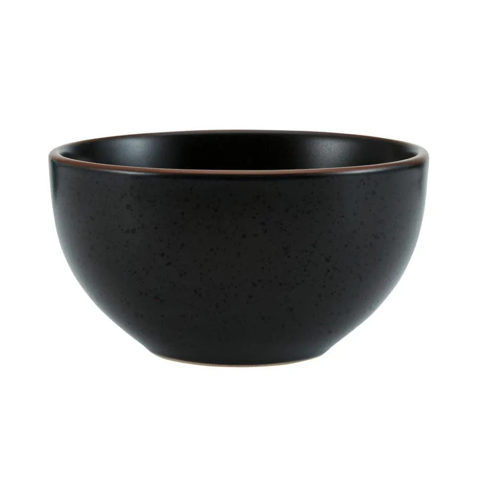 Hunter Black 16 Piece Dinnerware Set, Service for 4