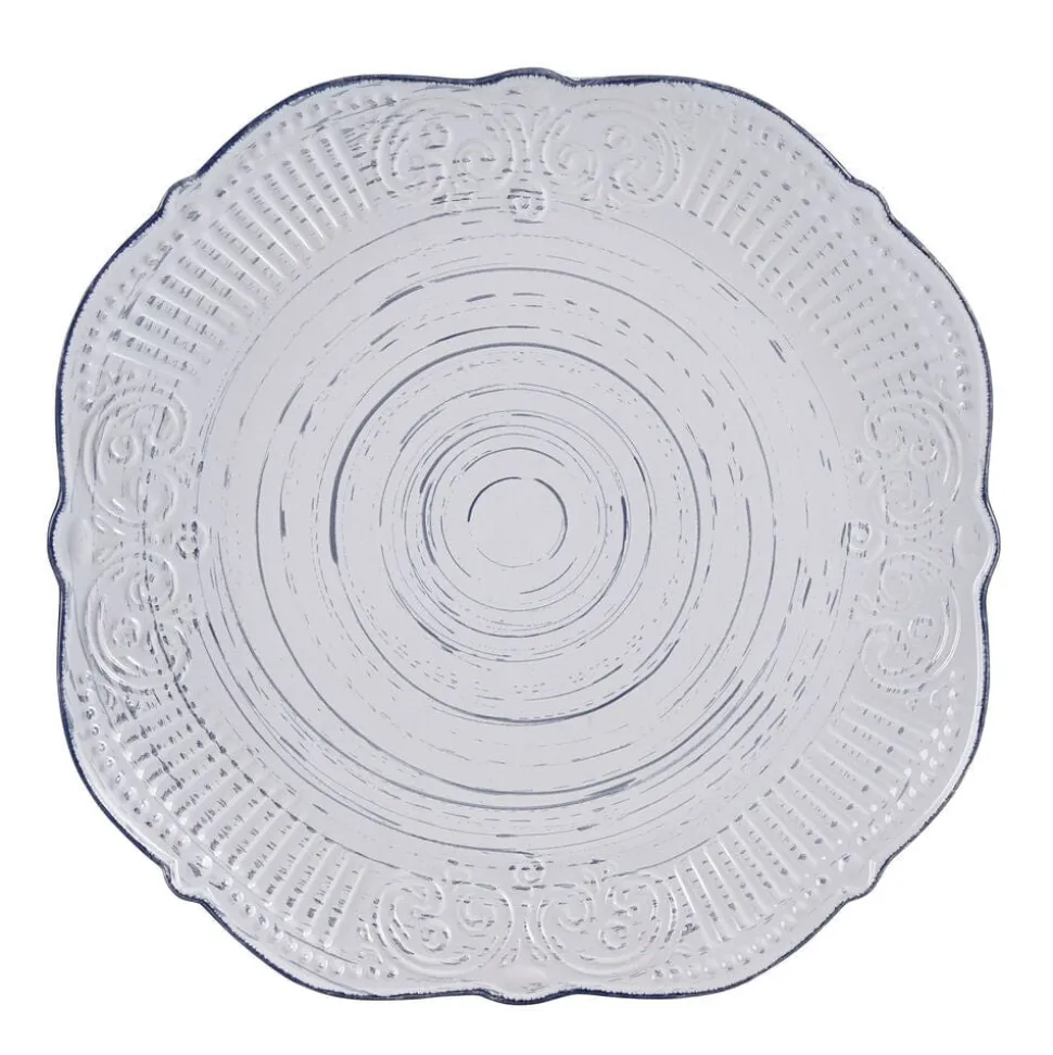 Isabella Gray 16 Piece Dinnerware Set, Service for 4