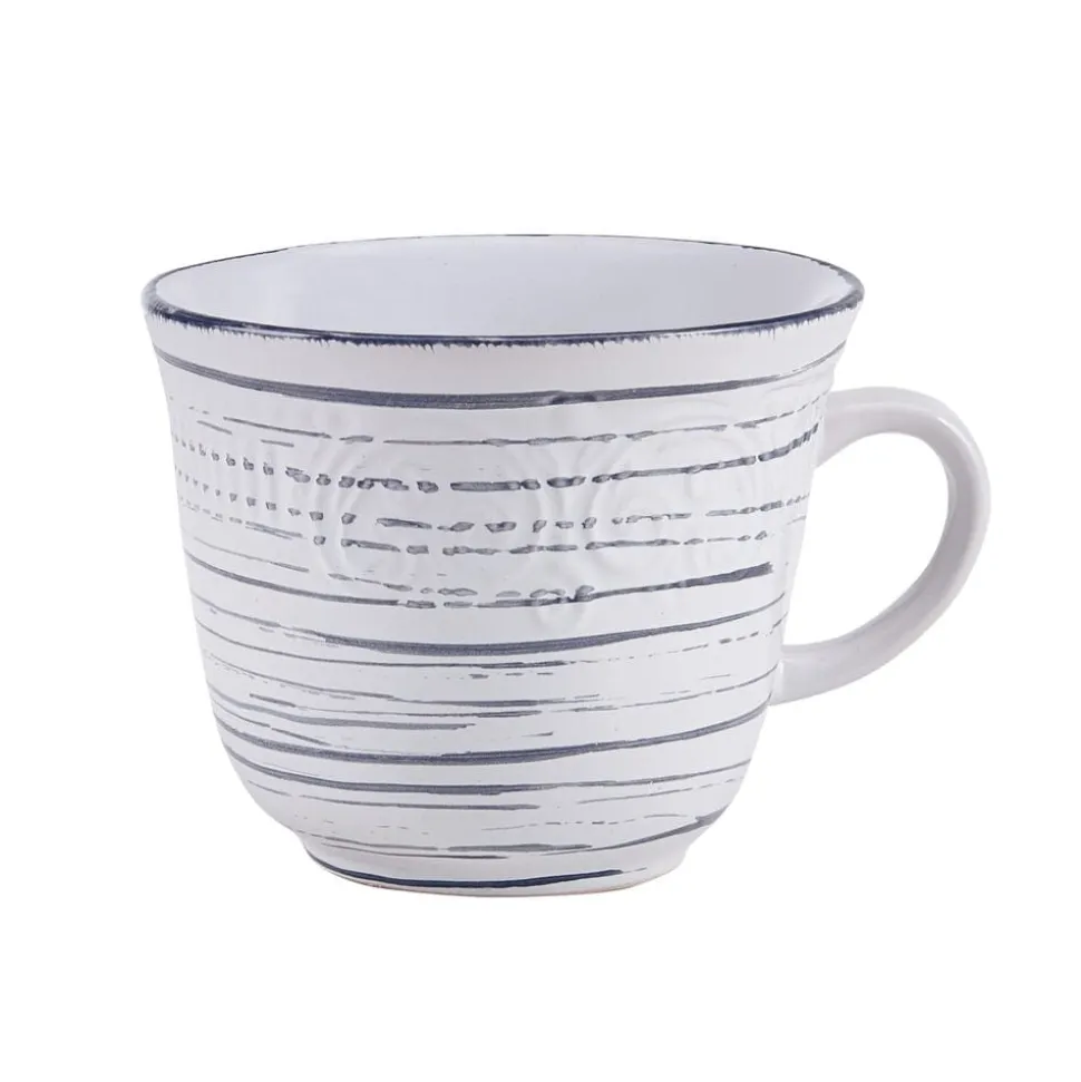 Isabella Gray 16 Piece Dinnerware Set, Service for 4