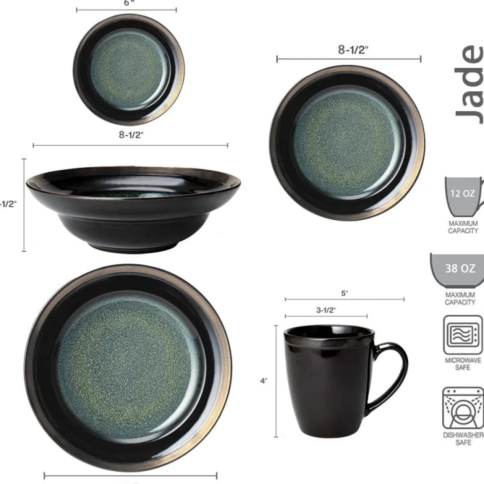 Jade Dinnerware Set