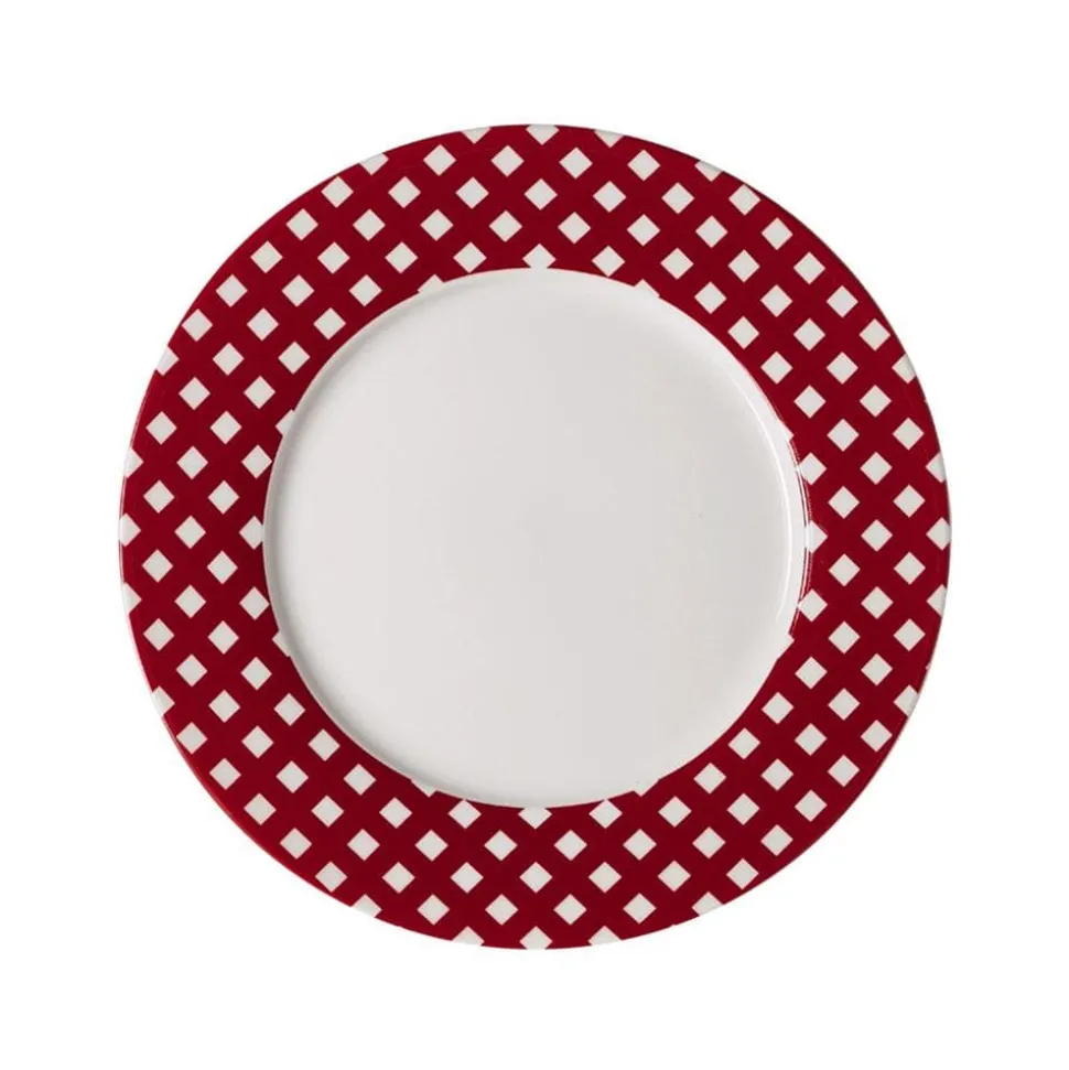Kenna Red Salad Plate