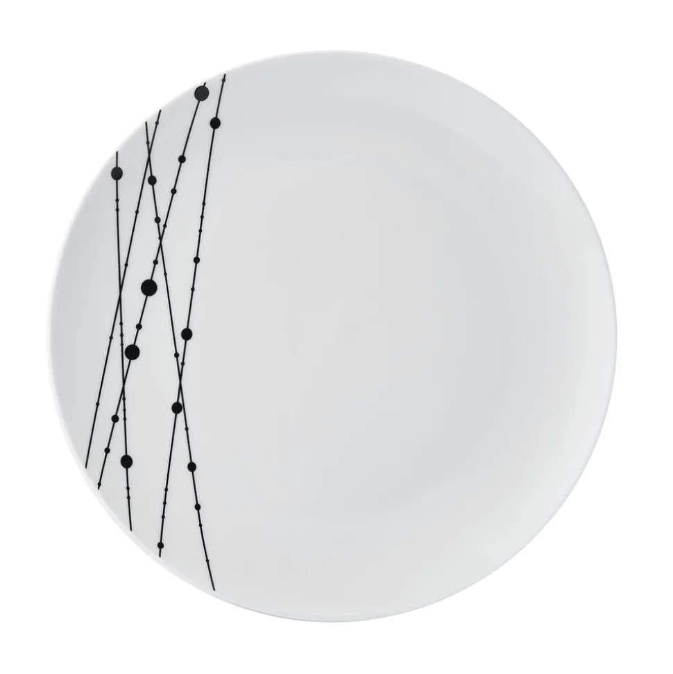 Linear Symphony 12 Piece Dinnerware Set, Service for 4