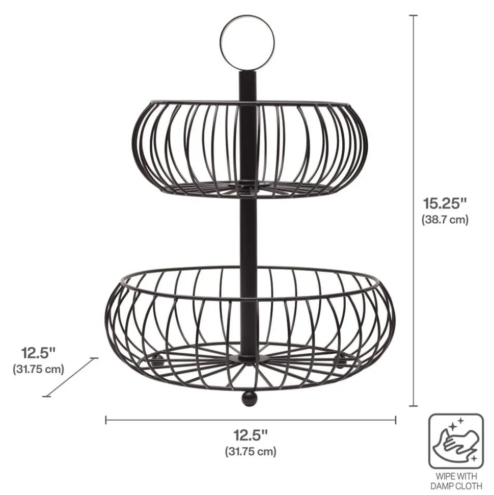 Monroe 2 Tier Fruit Storage Basket