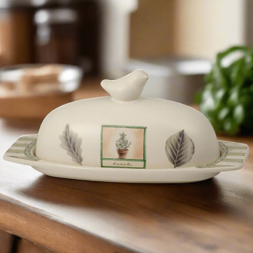 Naturewood® Covered Butter Dish