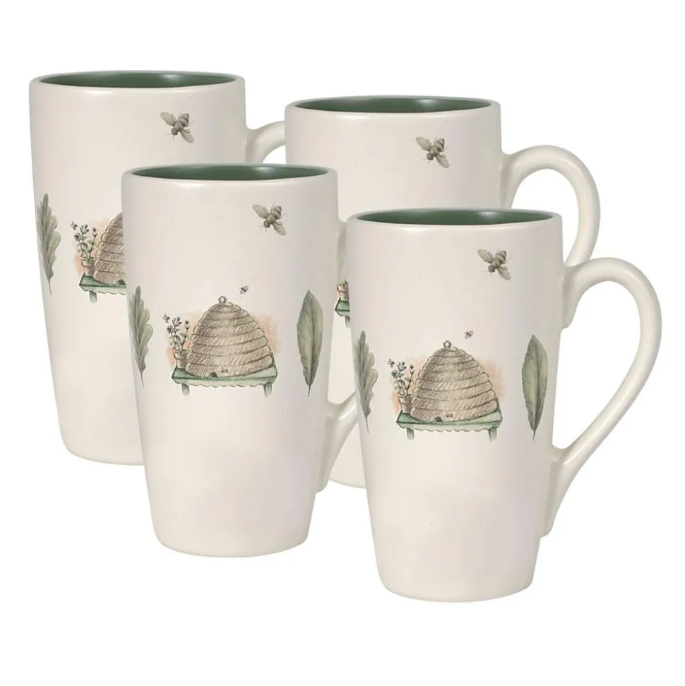 Naturewood® Set of 4 Latte Mugs