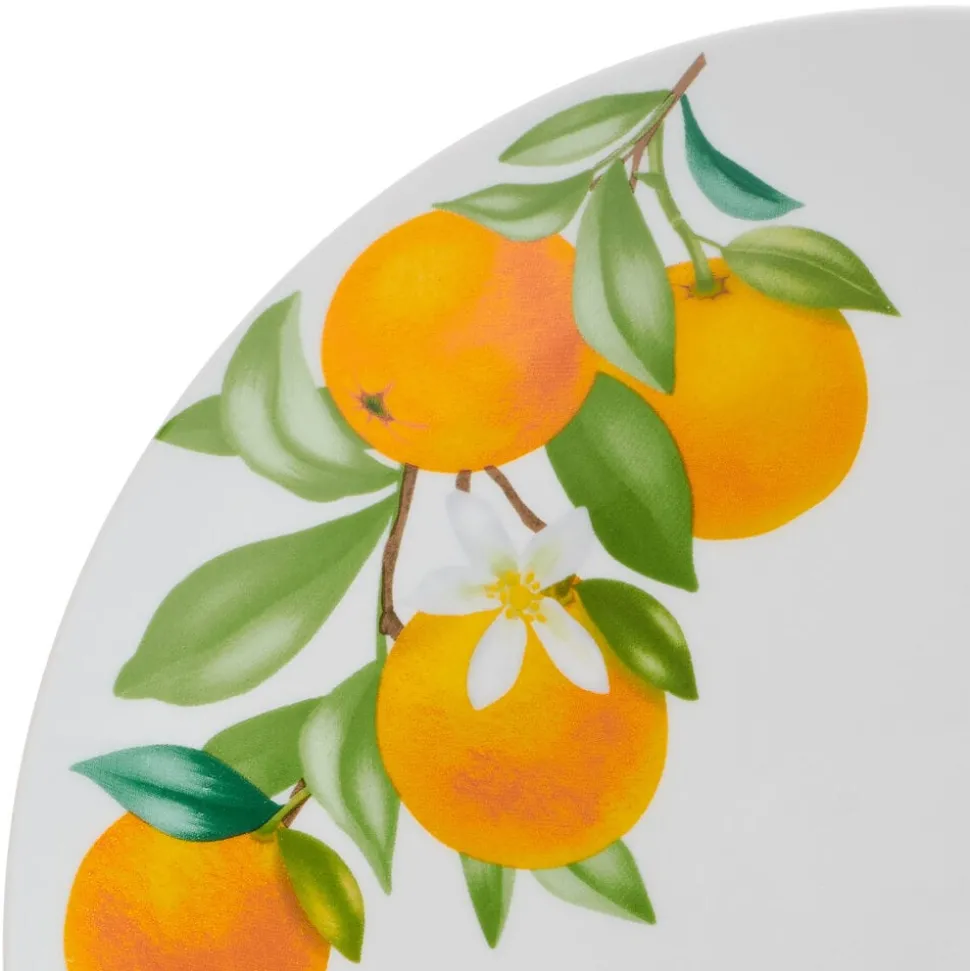 Oranges 12 Piece Dinnerware Set, Service for 4
