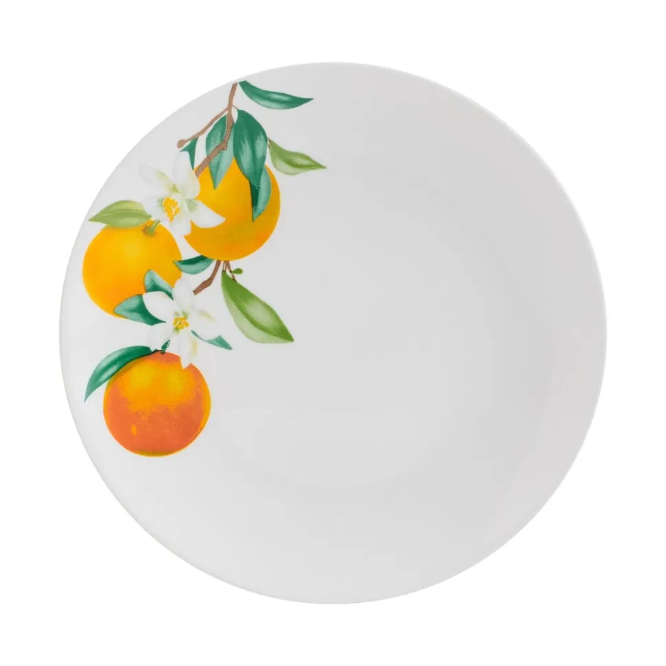 Oranges 12 Piece Dinnerware Set, Service for 4