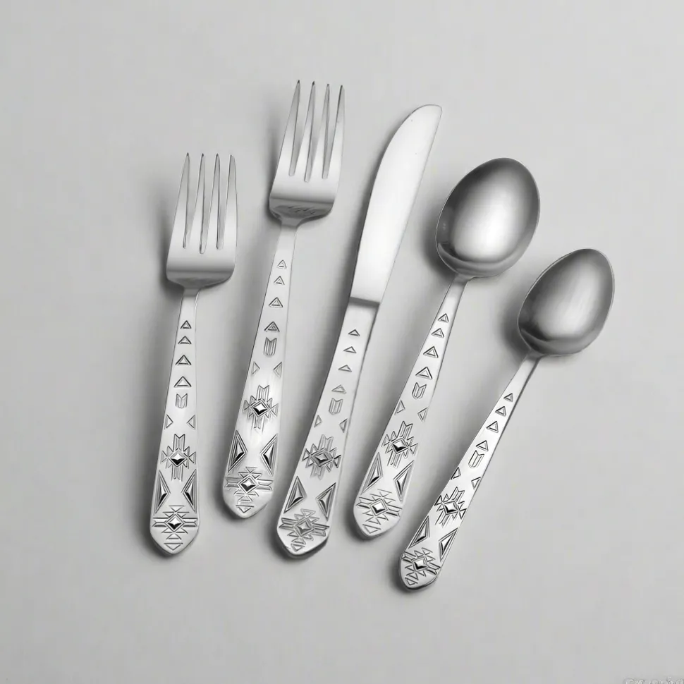 Pueblo 20 Piece Flatware Set, Service for 4