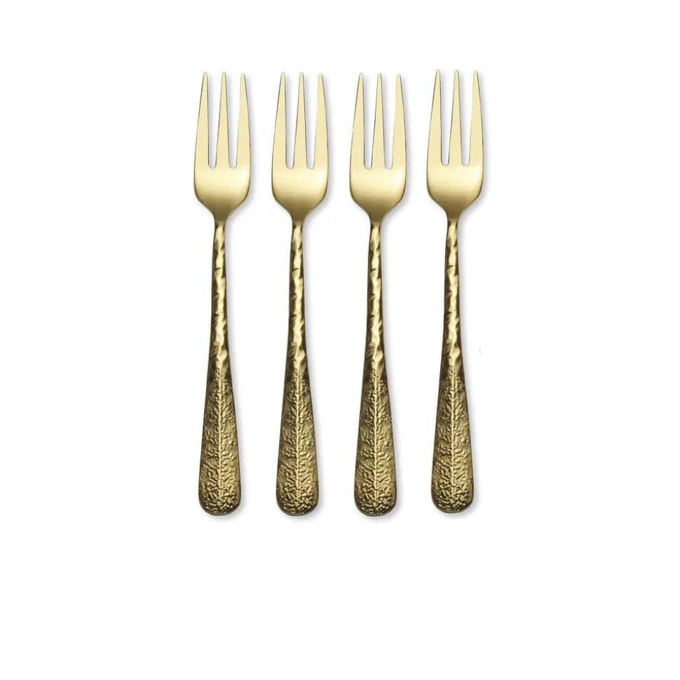 Sable Gold Set of 4 Appetizer Forks