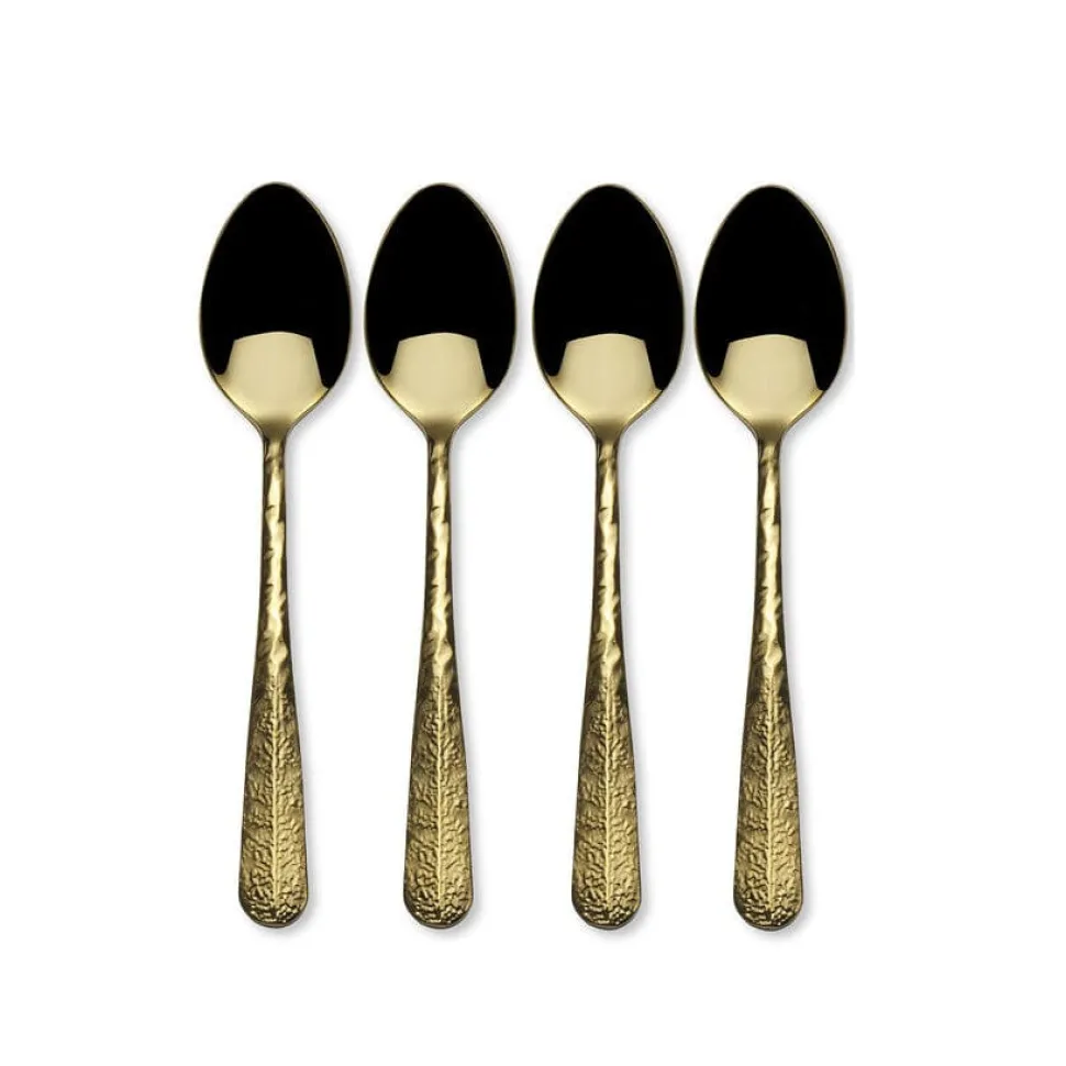 Sable Gold Set of 4 Mini Coffee Spoons