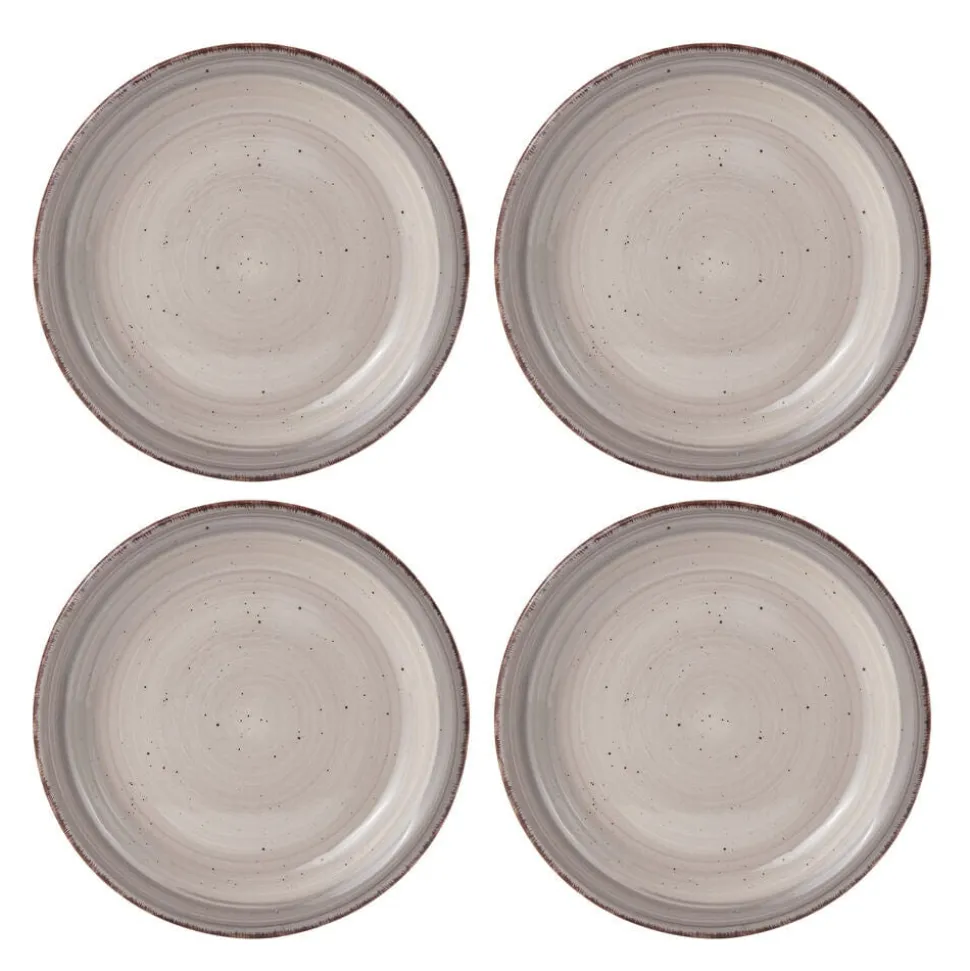 Sadie Cream 16 Piece Dinnerware Set, Service for 4