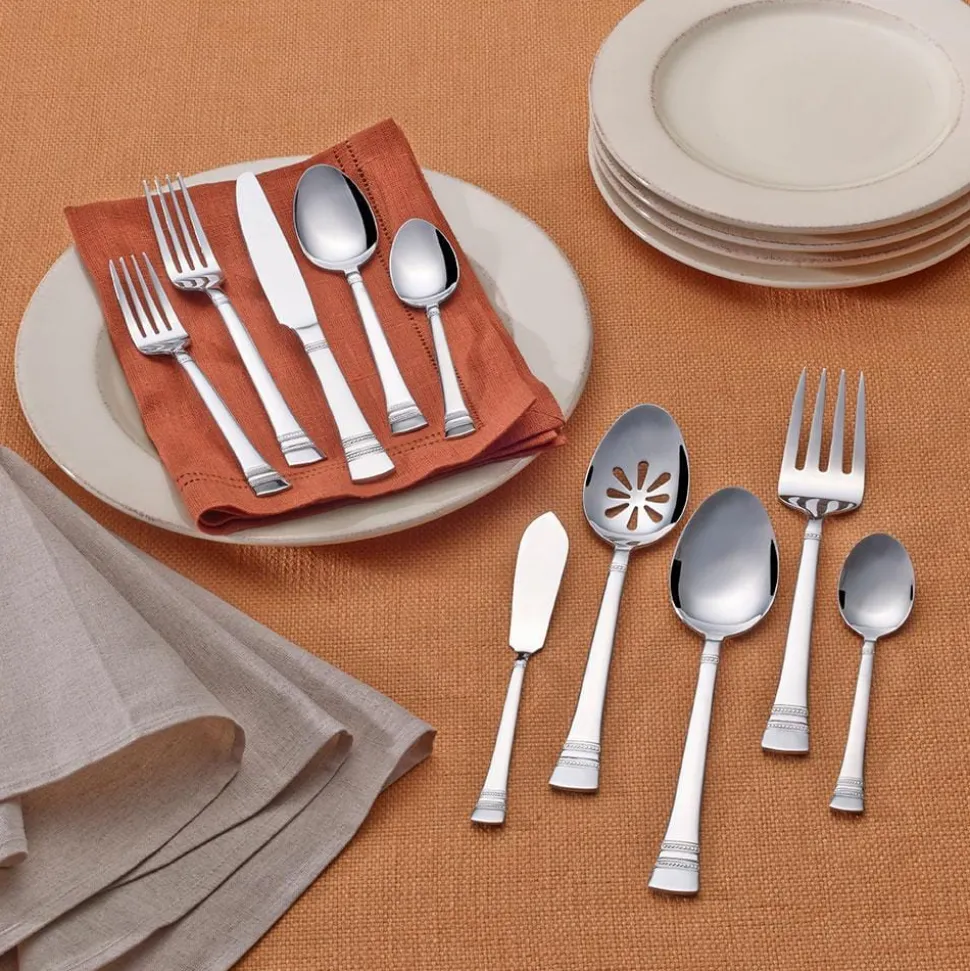 Sapphire Bay 53 Piece Flatware Set, Service for 8
